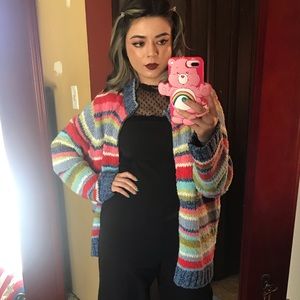 Liz Claiborne fuzzy sweater